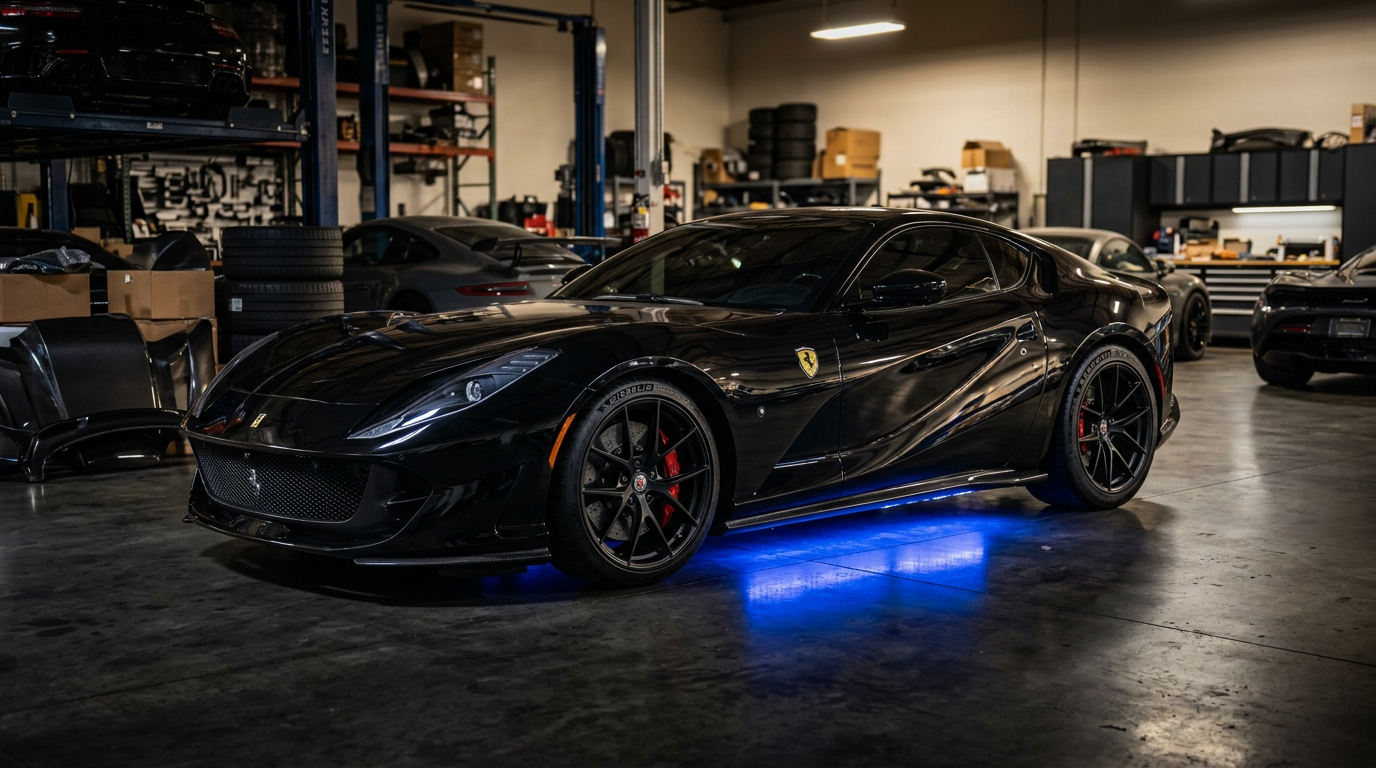Premium vehicle in NICO GARAGE showroom